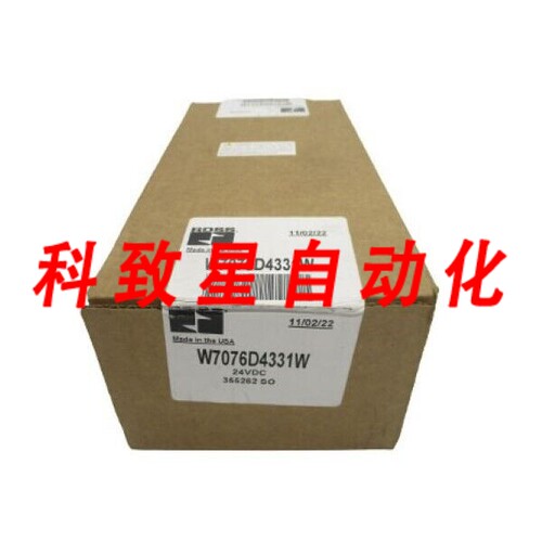 工业配件ROSS W7076D4331W 24VDC