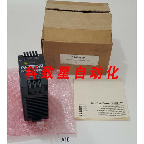 工业配件NTPS-24-1.3 DIN导轨电源 100-240VAC.6A 50-60HZ