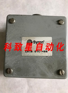 工业配件SYRON CAT#DTC1400 传感器电缆接线盒SYRON DTC1400 TA F