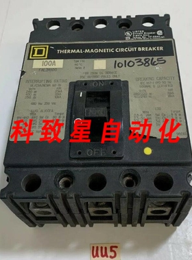 工业配件FAL34100 3极100A热磁断路器480VAC250VDC