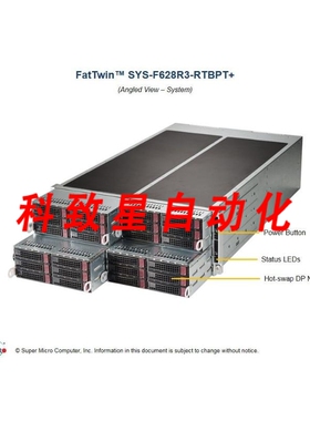 工业配件SYS-F627R2-RTB+4U SUPERSERVER