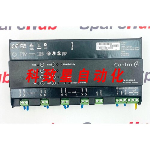 工业配件CONTROL4 C4-DIN-8DIM-E模块