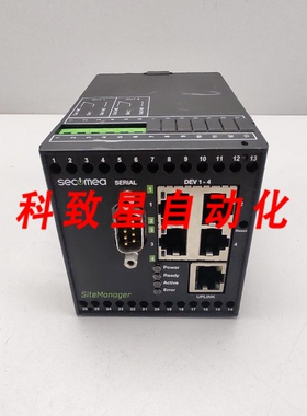工业配件SECOMEA SITEMANAGER 3134 MAREL 201远程设备管理