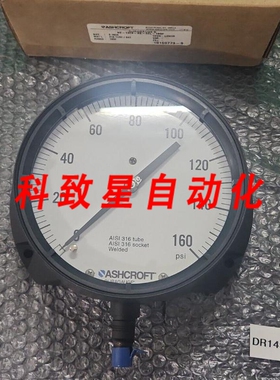 工业配件DURAGAUGE 60-1379-88-02L-160#316SS 0-160 PSI