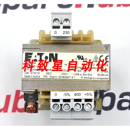 工业配件STN0 06(400/230)控制变压器STNP06-I2-G2