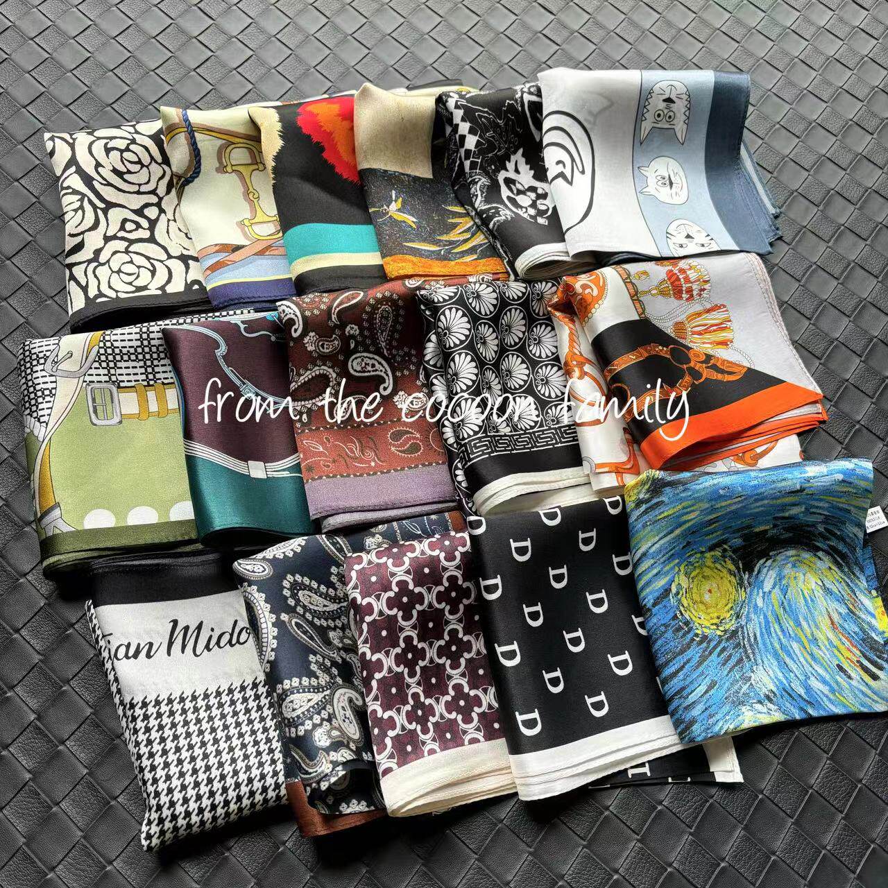 微瑕特卖！丝巾小方巾女春夏桑蚕丝舒适细腻真丝围巾薄款防晒装饰