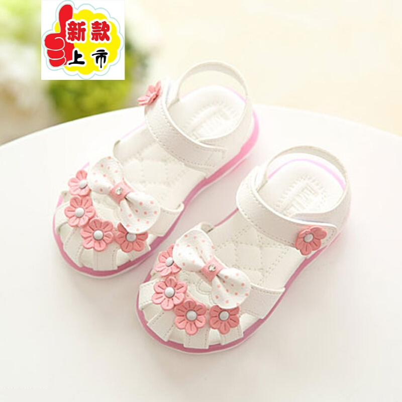 夏季上新迪士尼1-2-3-4-5-6岁半女宝宝包头凉鞋女童LED发光亮灯鞋|msdalam kategori kasut kanak-kanak/Kasut bayi/kasut ibu bapa dan anak, kasut sukan - dari Buy2taobao.com untuk memberikan perkhidmatan ejen Taobao profesional membeli