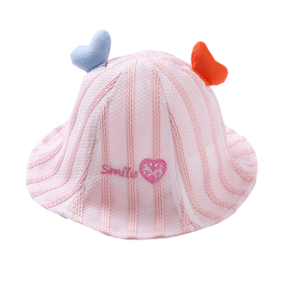 6-24个月女宝宝透气防晒婴儿帽子