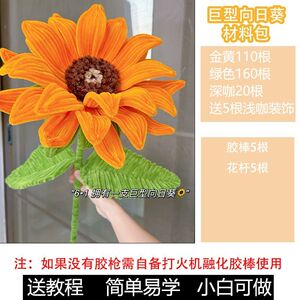 扭扭棒一举夺魁巨型向日葵