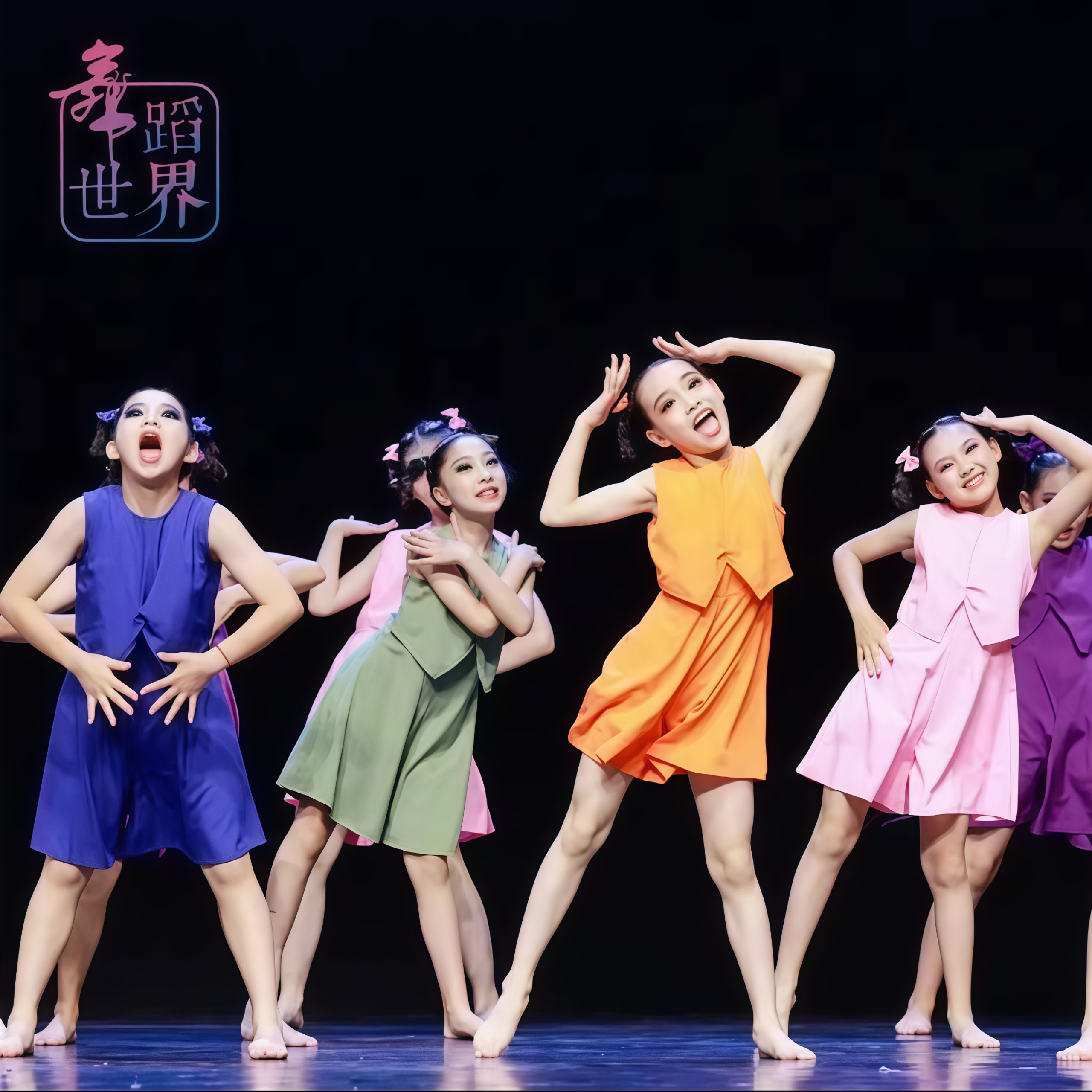 灿烂的日子演出服农村留守六一儿童舞蹈服节少儿弄堂记忆表演服装