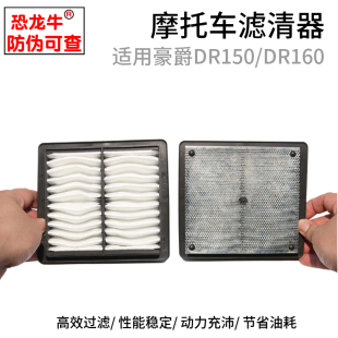 10C滤清器 摩托车空滤配件适用DR150S空滤芯DR160S HJ150 10D