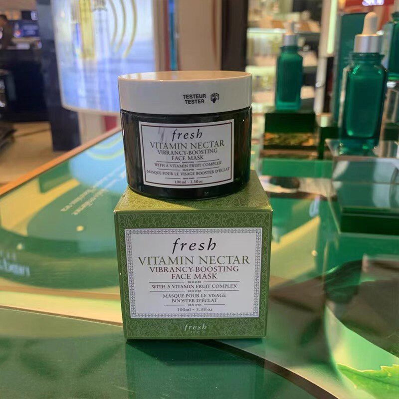 fresh馥蕾诗花蜜亮肤维他命果萃面膜100ml 滋润提亮涂抹面膜