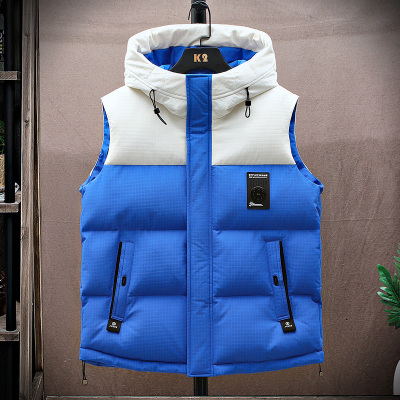 棉衣马甲男大童秋冬季无袖棉服