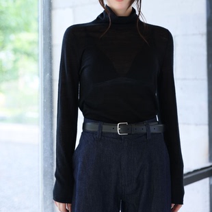 水溶羊毛百搭堆堆领显瘦毛针织衫 秋冬长袖 2266332 小李专享