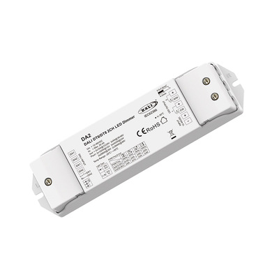 上新DA2 DALI DT6调光 DT8-TC色温调光 2通道12-48V驱动器 DALI-2