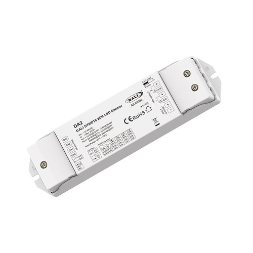 上新DA2 DALI DT6调光 DT8-TC色温调光 2通道12-48V驱动器 DALI-2