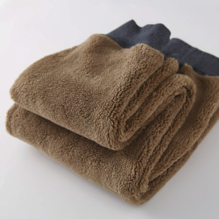 重磅加绒加厚卫裤 保暖男休闲裤 羊羔绒运动长裤 宽松大码 子冬季 男士