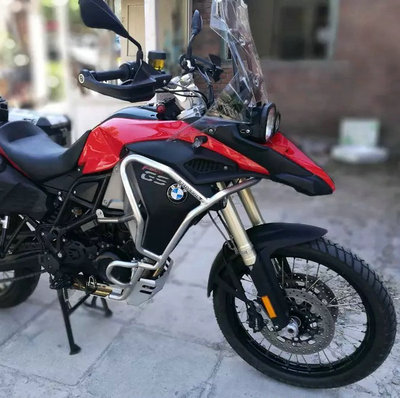 适用宝马摩托车F800GS ADV 2014-2017油箱保险杠 加装保护杠
