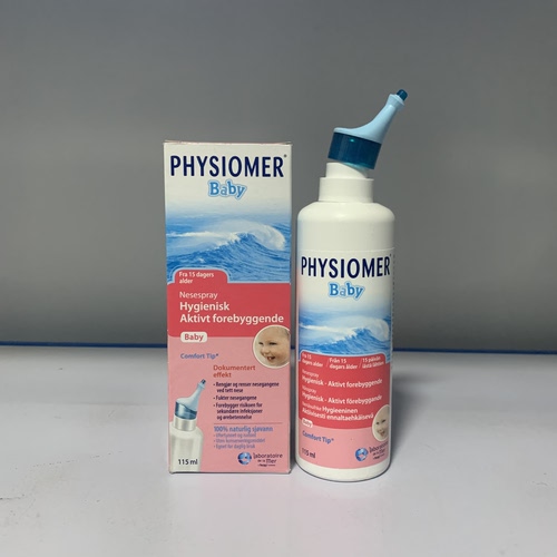 【现货】Physiomer菲丝摩尔婴幼儿海盐水鼻腔喷雾0-6岁115ml