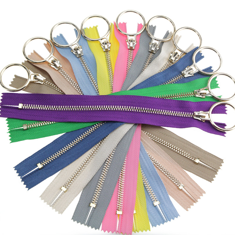 5号闭口金属拉链20CM大圈圈头裤子门襟包包衣服口袋拉锁拉链配件,居家布艺,拉链,淘宝优惠券,粉丝福利购,淘宝优惠卷