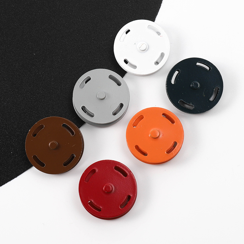 暗扣吸铁石毛呢大衣高档隐形