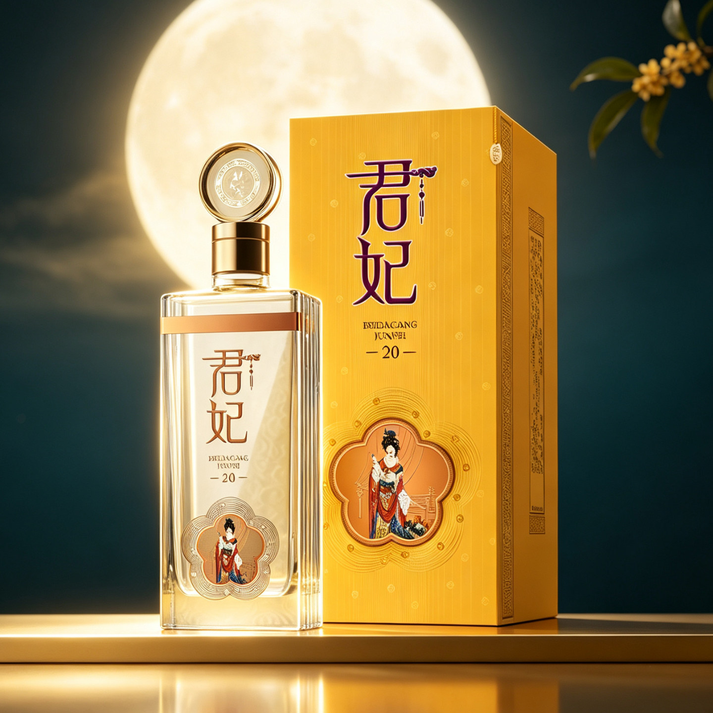 北大仓君妃53度酱香白酒沈腾推荐图片