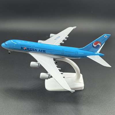 波音A380大韩航空带轮子航模