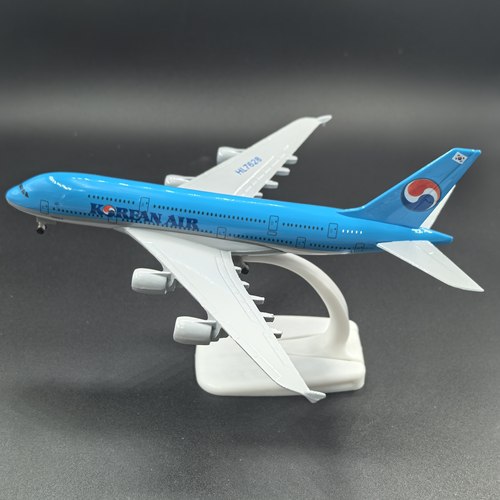 波音A380大韩航空带轮子航模