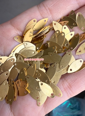 diy马眼形手工饰品金属片