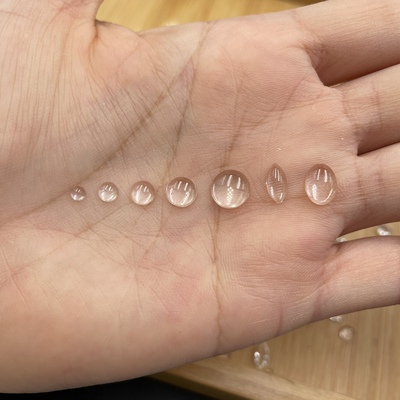 圆形透明亚克力diy饰品