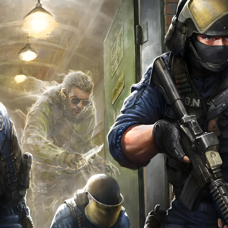 CS反恐精英中文版CS1.5CS1.6可局域 电脑PC单机经典射击游系