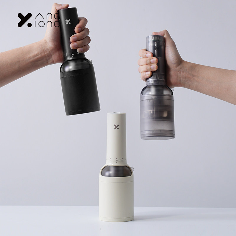 熊与杨bottle便携电动咖啡磨豆机充电 手冲意式家用小型研磨机