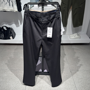 褶皱细节弹力舒适直筒休闲裤 柜329 ZA春夏新品 男装 800 1437451