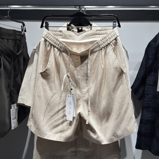 五分裤 柜329 5070903 宽松弹力腰身休闲短裤 男装 ZA26夏季 新品