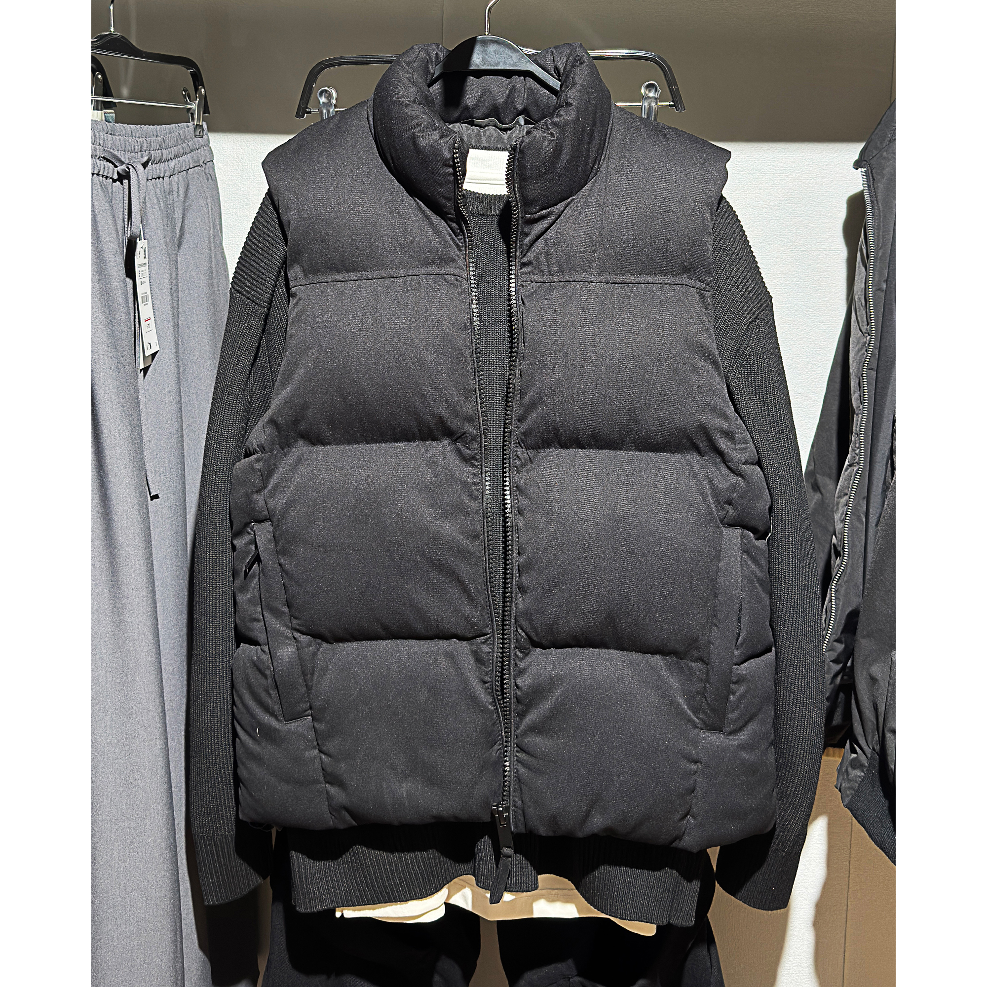 ZA男装常规马甲加厚男装秋冬