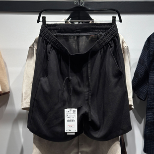 五分裤 柜329 5070903 宽松弹力腰身休闲短裤 男装 ZA26夏季 新品