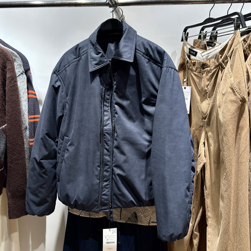 柜549！25冬季新品 男装 boxy fit结构拉链夹克棉服外套 3046312