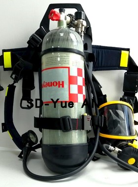 霍尼韦尔SCBA105K C900 正压式空气呼吸器6.8L国产气瓶