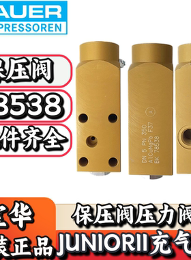 宝华JUNIORII高压压缩机充气泵78538保压阀压力维持阀BAUER100