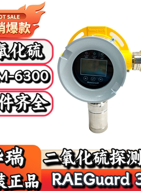 华瑞RAEGuard3系列FGM-6300固定式二氧化硫气体探测器