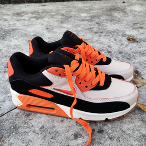 冬季新款max90气垫鞋男女复古运动鞋gtx皮面休闲跑鞋反绒皮旅游鞋