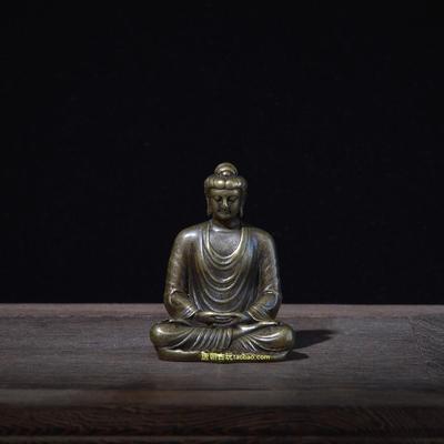 随身佛佛祖造像纯铜平安摆件