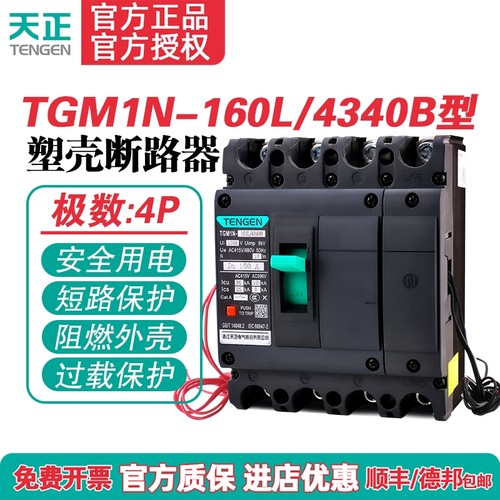 TGM1N-250L塑壳断路器250A