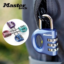 玛斯特密码锁633D行李箱包锁学生书包宿舍柜子小锁头健身房衣柜锁