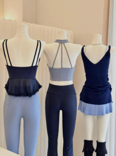 瑜伽服套装多巴胺女外穿普拉提提臀微喇运动弹力显瘦跑步紧身速干