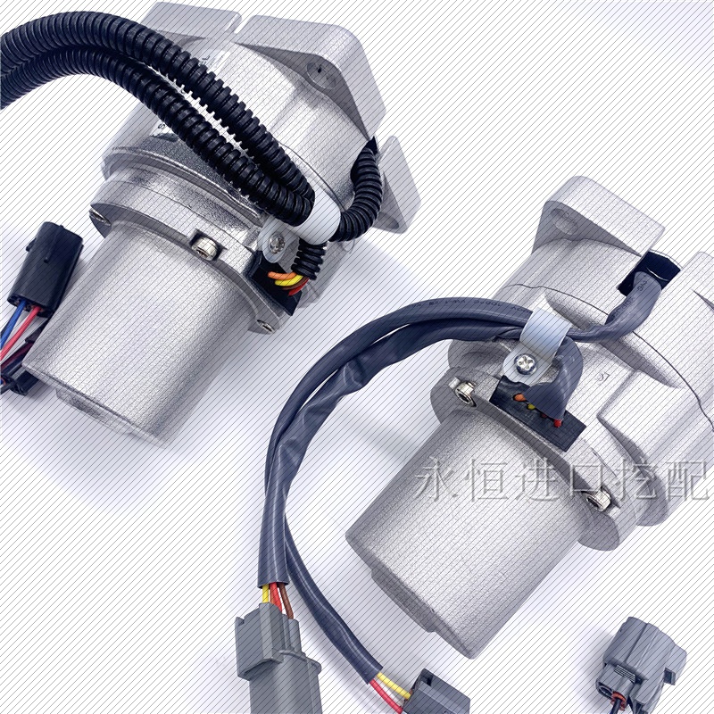 挖掘机配件神钢SK60SR 75-8 SK200 230-6-6E自动加油马达油门电机