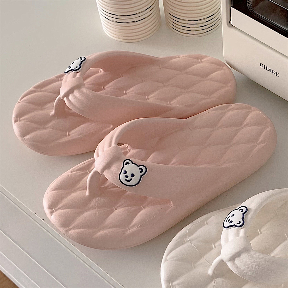 女夏eva防臭软底可爱人字拖外穿度假风防臭踩屎感夹板沙滩凉拖鞋,女鞋,人字拖,淘宝优惠券,粉丝福利购,淘宝优惠卷