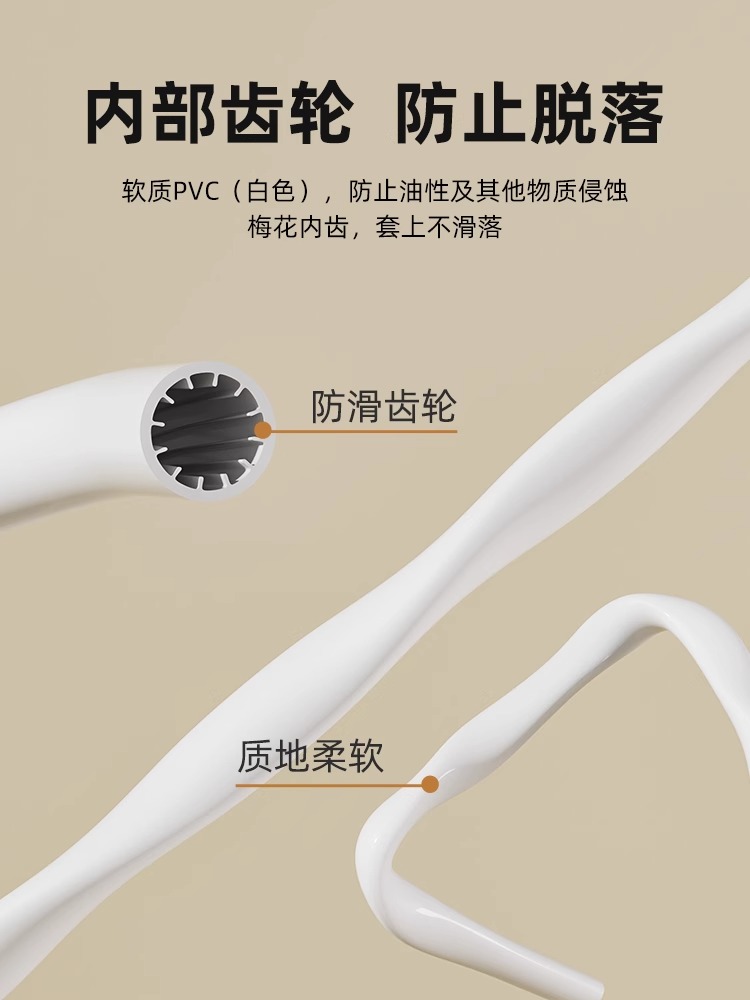 【官方正品】硕方pvc号码管线号管线号机套管打码机空白色内齿梅