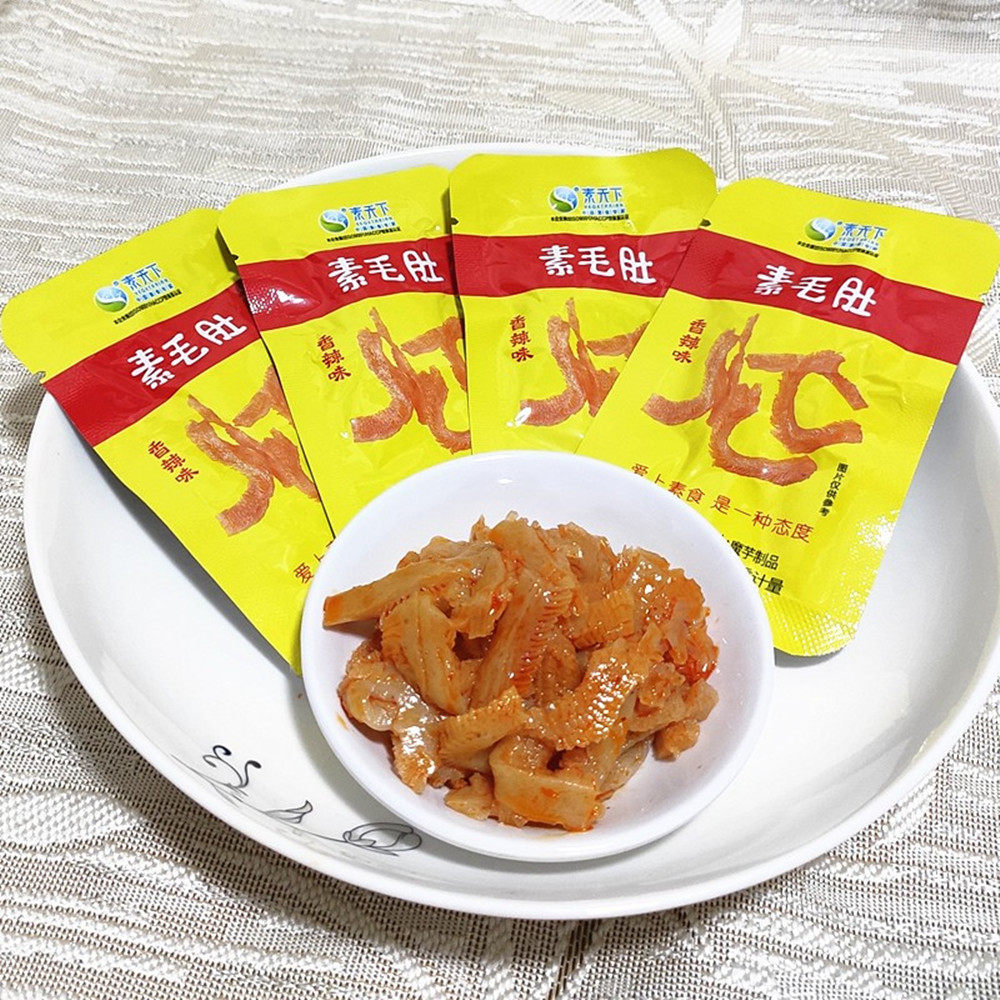 包邮 素天下素毛肚香辣味500克 2味可选择 休闲食品即食 零食系列