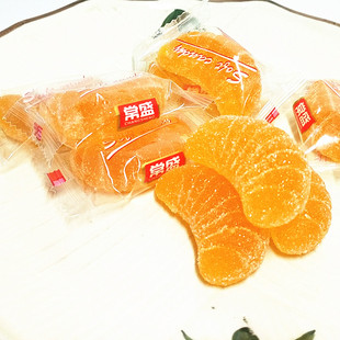 包邮 常盛喜糖糖果系列软糖 蜜桔味软糖红色装500克 多口味可混搭